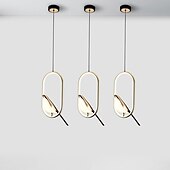 abordables Luces colgantes-Lámpara colgante diseño simple 17cm aluminio led estilo nordico 85-265v