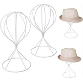 economico Ganci e accessori-supporto per cappelli in metallo arte in ferro supporto per cappelli semplice supporto per cappelli creativi espositore per cappelli per bambini adulti