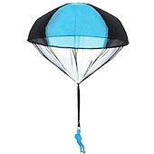 economico Sport e divertimento all&#039;aria aperta-4 set di paracadute da lancio a mano per bambini all&#039;aperto giocattoli divertenti giochi per bambini con paracadute a volo sportivo con mini soldato