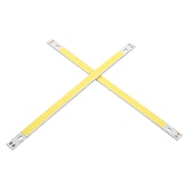 זול נורות תאורה-2 יחידות 120x10 מ&quot;מ d12v 15w נורה שבב cob סופר בהירה עוצמה גבוהה 1450lm אלומיניום נורת led התקנים צמודים על פני השטח אור חרוזים אור עבור חנייה נורה אור מנורות ימיות