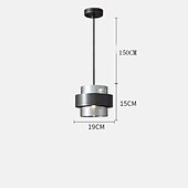 preiswerte Pendelleuchte-19cm Pendellaterne Design Pendelleuchte Kupfer Messing modern 220-240v