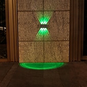 billige Vegglamper til utendørsbruk-utendørs solcelle vegglys led hagelys smart lysstyring sensor vanntett vegglys gårdsplass veranda lampe balkong gjerde passasje belysning landskap dekorasjon solenergi nattlys