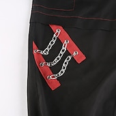 voordelige Bodems-Punk &amp; Gothic Y2K jaar 2000 Broeken Gemaskerd Bal Pittige Meisjes Dames Carnaval Maskerade Broeken