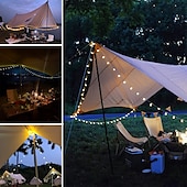 Χαμηλού Κόστους Plug In Ηλεκτρικό-globe ball string lights 100m 330ft 800leds fairy string lights in with 8 modes remote decor for indoor outdoor party γάμου χριστουγεννιάτικο δέντρο κήπο αποκριών ζεστό λευκό λευκό πολύχρωμο