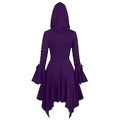 cheap Dresses-Retro Vintage Punk &amp; Gothic Medieval Dress Masquerade Witch Plague Doctor Women&#039;s Fantasy Steampunk Walpurgis Night Masquerade Party Adults&#039; Dress