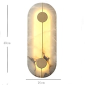 preiswerte Indoor-Wandleuchten-LED-Wandleuchte aus Marmor, moderne LED-Wandleuchte für den Innenbereich, Wandleuchten für Schlafzimmer und Wohnzimmer