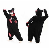 baratos Fantasias de macacão-Adulto Desenho Animado Vestuário de Noite Fantasia de macacão Fantasia de Carnaval Desenhos Animados Pijamas Macacão Pijama Kigurumi fantasia engraçada Para Homens e Mulheres Carnaval desenho animado