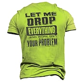 ieftine Tricouri amuzante pentru bărbați-Tricou Haioasă Rău Ofensiv Unisex Litera Grafic Imprimare Tricou Slogan Tricouri Distressed Tricou cu Mâneci Scurte Tricou cu Imprimare 3D Gât Rotund Tricou Vintage Designer Sportiv Exterior Zilnic