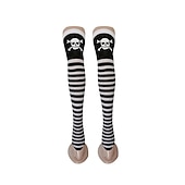 economico Teschi &amp; Ossa-Teschio scheletro Halloween Calze e autoreggenti Oggetti di scena di Halloween Halloween Per donna Halloween martedì grasso Costumi di Halloween facili Vestirsi