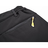 halpa Pohjat-Miesten Vedenpitävät retkeilyhousut Fleecevuoriset housut Softshell-housut Talvi Ulko- Pidä lämpimänä Tuulenkestävä Hengittävä Vedenkestävä Housut Alaosat Joustava vyötärö Vetoketjullinen tasku Apila