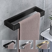 abordables Barres repose-serviettes-Porte-serviettes Mural 26CM, Porte-Serviettes Salle de Bain Inox, Porte-Serviettes, Porte-Serviettes Invités, Porte-Serviettes de Bain pour Salle de Bain et Cuisine