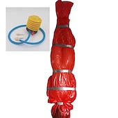 preiswerte Halloween Außen Dekor-Halloween-Dekorationen Requisiten für tote Opfer, gruselige gefälschte Leiche mit Pumpe, 152 cm hängende gruselige gefälschte Leiche in Tasche, Todesopfer, Halloween-Requisiten für den Außenbereich,