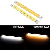 זול נורות תאורה-2 יחידות 120x10 מ&quot;מ d12v 15w נורה שבב cob סופר בהירה עוצמה גבוהה 1450lm אלומיניום נורת led התקנים צמודים על פני השטח אור חרוזים אור עבור חנייה נורה אור מנורות ימיות