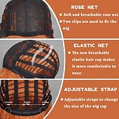 billige Syntetiske trendy parykker-lang oransje parykk med pannelugg bølget krøllet ingefær bangs parykk syntetisk kvinner oransje lang parykk naturlig leter etter daglig og halloween fest