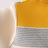 voordelige Truien &amp; Vesten-Jongens 3D Kleurenblok Trui Lange mouw Herfst Winter Actief Aanbiddelijk Kinderen 4-12 jaar School Dagelijks