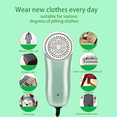 billiga hushållsapparater-luddborttagare tyg rakapparat för kläder ludd pelletstrimmer maskin bärbar laddningsborttagare eliminator klädrakapparat fuzz remover