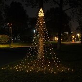 baratos Luzes de cordas de férias-Luzes de Corda de Árvore de Natal Solar 350 LED com 8 Modos e Temporizador Luzes Estrelas Exteriores à Prova d&#039;Água para Decoração de Janela de Natal Jardim Casamento Decoração de Férias