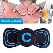 economico Massaggiatori per corpo-massaggiatore portatile per il corpo del collo microcorrente sollievo dal dolore muscolare mini elettrico conveniente adesivi per massaggio cervicale intelligente massaggiatore meridiano