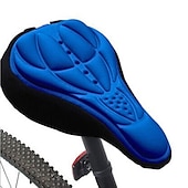 cheap Bikes &amp; Components-Bike Seat Saddle Cover / Cushion Breathable Comfort 3D Pad Silicone Silica Gel Cycling Road Bike Mountain Bike MTB Black Red Blue