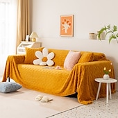 cheap Sofa Blanket-Sofa Cover Sofa Blanket Plush Jacquard Couch Cover Couch Protector Sofa Throw Cover Washable for Armchair/Loveseat/3 Seater/4 Seater/L Shape Sofa