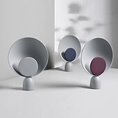 お買い得  テーブル＆フロアランプ-led テーブル ランプ軌道ライト、ネイビー ブルー 35 cm 20 w ベッドサイド ランプ