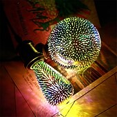 levne LED žárovky kulaté-vánoční 3d ohňostroj žárovky dekorace led žárovka e27 5w 85-265v vintage retro edison žárovka hvězda ohňostroj lampa dovolená noční světlo novinka vánoce