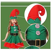 olcso Karácsonyi jelmezek-Mikulás Manó Mrs.Claus Felszerelések Karácsonyi kalap Divatos karácsonyi ruha Férfi Női Fiú Lány Karácsony Farsang szenteste Karácsony Felnőttek Gyermek Parti Karácsony Felső Ruha Nadrágok Kalap