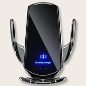ieftine Suport Auto-Suport pentru telefon cu încărcare wireless Q3 pentru mașină - inducție inteligentă deschidere și închidere automată cu senzor încărcare magnetică