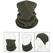 preiswerte Outdoor Kopfbedeckung-Fahrrad-Gesichtsmaske Halswärmer Wanderhut Halswärmer Thermowarm Fleece-Futter Winddicht Frühling Winter Herbst Herren Damen Angeln Aktivität