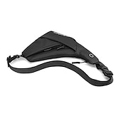 levne Pánské tašky-Pánská vodotěsná crossbody taška – náprsní taška proti krádeži s nabíjecím portem USB pro cestování a outdoorové aktivity