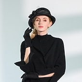 economico Fascinatori &amp; Cappelli-Cappello Vintage Retro Anni '50 Festa di San Valentino per Donne Derby Ascot Festival di Corse Cappello per Adulti Tutte le Stagioni