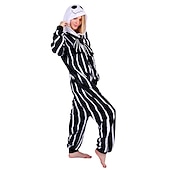 olcso Onesie jelmezek-Felnőttek Karakter Pizsama Onesie jelmez Farsangi jelmez Egyszarvú Macska Onesie pizsama Kigurumi pizsama mert Férfi és női Farsang Rajzfilm