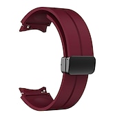 economico Cinturini per orologi Samsung-Cinturino per orologio  per Samsung Orologio 7/6/5/4 40/44mm, Orologio 5 Pro 45mm, Orologio 6 Classic 43/47mm, Orologio 4 Classic 42/46mm Silicone Sostituzione Cinghia 20mm Chiusura Magnetica