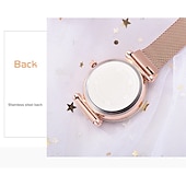 economico Orologi al quarzo-Orologio da polso Quarzo per Da donna Analogico Quarzo stella splendente Moda Lusso Informale Bling Con diamantini Lega Lega