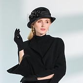 economico Fascinatori &amp; Cappelli-Cappello Vintage Retro Anni '50 Festa di San Valentino per Donne Derby Ascot Festival di Corse Cappello per Adulti Tutte le Stagioni