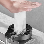 billiga Kökskranar-glassköljare för diskbänk, koppbricka i rostfritt stål för diskho, glasbricka för diskho, kopprengörare för diskbänk, metallbricka, tillbehör till diskbänk