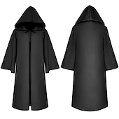 economico Costumi da uomo-Obi-Wan Kenobi Cavaliere Jedi Costume Cosplay Abiti Costume Cosplay Cosplay di film for Per uomo Ragazzi Adulti Bambini Carnevale Mascherata