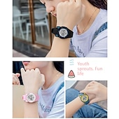 cheap Smartwatch-696 T15 Smart Watch 0.69 inch Kids Smartwatch Phone Bluetooth Calendar Compatible with Smartphone Kid&#039;s Message Reminder IP 67 31mm Watch Case