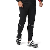INBIKE Bărbați Dungi Pantaloni de ciclism Bicicletă Pantaloni Potrivire Formă Ciclism montan Ciclism stradal Sport Termic cald Impermeabil Fermoar Față Απαλό Negru Îmbrăcăminte Îmbrăcăminte Ciclism ieftine Pantaloni scurți, dresuri-INBIKE Bărbați Dungi Pantaloni de ciclism Bicicletă Pantaloni Potrivire Formă Ciclism montan Ciclism stradal Sport Termic cald Impermeabil Fermoar Față Απαλό Negru Îmbrăcăminte Îmbrăcăminte Ciclism
