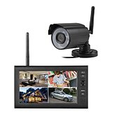 cheap Wireless CCTV System-4CH Wireless CCTV System H.265 720P NVR 1MP Outdoor Video Recorder Camera Security System Video Surveillance Kit