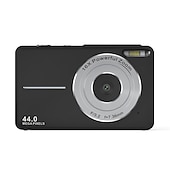 cheap Digital Camera-Digital Camera 1080P 44MP Vlogging Camera with LCD Screen 16X Zoom Compact Portable Mini Rechargeable Camera Gifts for Students Teens Adults Girls Boys