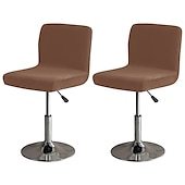 ieftine Husa scaun de sufragerie-huse scaun de bar huse scaun de bar burgundy huse scaun pub pentru sufragerie huse de protectie scaun de bar huse huse scaun parson set de 2, stil moale gros