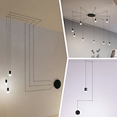 baratos Candeeiros de Parede de interior-Luzes de parede interiores estilo nórdico moderno fosco sala de estar quarto luz de parede de metal 220-240v 5 w