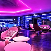 economico Controllo a distanza-HA CONDOTTO LA striscia di luce 15 m/20 m 50 piedi 65.6ft rgb cambiamento di colore ha condotto la striscia di luce kit con telecomando chiave ir44 per l&#039;illuminazione della camera da letto flessibile