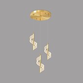 economico Luci a sospensione-lampada a sospensione a led foglia d&#039;acero, moderna lampada da soffitto a sospensione minimalista, lampada a sospensione a sospensione lunga da parete per soggiorno tv sfondo creativo, lampada a