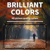 cheap Projector Accessories-Projector Screen 4K Movie 16:9 HD 60 72 84 100 120 150 inch Foldable and Portable Anti-Crease Indoor Outdoor Projection Video for Home Party Office  Classroom World Cup Game