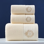 abordables Les serviettes-Vente en gros couverture serviette personnel cadeau serviette ensemble coton serviette serviette de bain trois pièces boîte-cadeau xinjiang coton une pièce