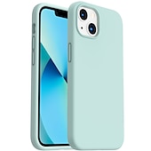 Χαμηλού Κόστους iPhone Θήκες-Θήκη τηλεφώνου για iPhone 16 iPhone 15 Pro Max Plus iPhone 14 13 12 11 Pro Max Mini X XR XS Max 8 7 Plus Θήκη Λιπαντικού Σιλικόνης Ανθεκτική σε Κραδασμούς Μονοχρωματική Σιλικόνη