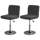 ieftine Husa scaun de sufragerie-huse scaun de bar huse scaun de bar burgundy huse scaun pub pentru sufragerie huse de protectie scaun de bar huse huse scaun parson set de 2, stil moale gros