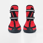 cheap Boots &amp; Paw Protectors-Dog Cat Boots / Shoes Rain Boots Cute Stylish Winter Waterproof Breathable Soft Washable Comfortable Outdoor Casual Daily Dog Clothing for Bichon Frise Pomeranian Baby Pet Papillon Small